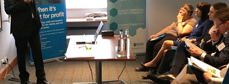 Thirty charities benefit from free professional advice at a Cambridge event organised by Pure