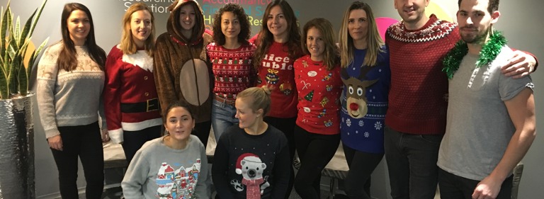 Fantastically festive knits help to raise money for local charities
