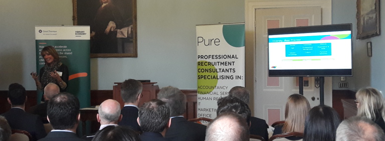 Senior finance professionals from across the East of England take part in Pure’s FD Breakfast Clubs